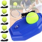 Tennis Trainer Rebounder Balls Training Equipment W  6 Ball Self Tennis Training