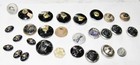 Large Lot Of Small Antique Buttons Nice Variety As Found