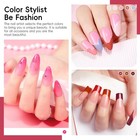 Coscelia 40pcs Gel Nail Polish Set  35 Colors Nail Gel Polish With 5 Bottles Bas