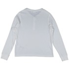 Levi s Jakob Henley Top Womens Xl White Long Sleeve Slim Fit Waffle Knit Shirt