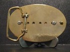 Moline Plow Company Flying Dutchman Trademark Logo Belt Buckle Collectible Deere