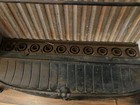 Adams Bros   cheerful Radiant Heater  Victorian Antique 1920s 1930s Wall Heater