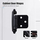 Kitchen Cabinet Hinges Overlay Self Closing Face Mount Cupboard Door Hinge