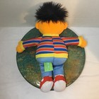 Sesame Street Ernie Plush Gund 11    Stuffed Animal W  Plastic Eyes 2002 Pre Owned