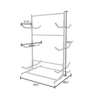 Elevate Outdoor Double-sided 6 Kayak   Sup Storage Rack