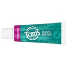 Fluoride-free Antiplaque Whitening Toothpaste  Travel Size Peppermint 1 Oz