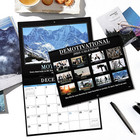 2025 Calendar - 12 Monthly Square Wall Calendar 2025  January - December 2025   
