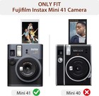 Protective Case For Fujifilm Instax Mini 41 Instant Camera Vegan Leather Cover