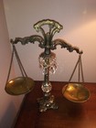 Vintage Balance Scale Of Justice Office home Decor Marked L l Wmc 1967