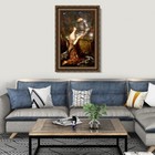 Framed Print Lamia And The Soldier By John William Waterhouse Wall Art 22 x32 