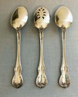 Set Of 3 Sterling Silver Towle Old Master 8-1 2    Serving Spoons No Monogram 