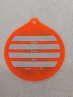 Buffalo Ridge Golf Course Luggage Tag - Orange Address Holder - Vintage Travel