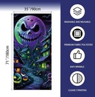 Halloween Door Decorations scary Halloween Door Cover classic Movie Role Night 
