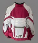 Castle X Women   s Snowmobile Pullover Jacket 1 4 Zip Pink   White Size M