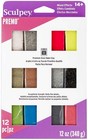 Premo Sculpey Polymer Clay Multipack 1oz 12 pkg Mixed Effects