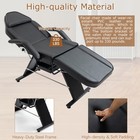 Adjustable Facial Bed Massage Bed Table Beauty Salon Spa Tattoo Chair With Stool