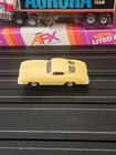 Aurora T-jet  1356 Red  63 Chevy Corvette Stingray Coupe Slot Car Yellow Great