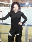 Base Layer Athletic Shirt Padding Shoulder Collarbone Chest Protection Hockey