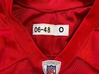 Kansas City Chiefs Game Used   Issued Football Jersey No Name Pro Cut Red  98