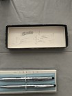 Vintage Cross Century Chrome Ballpoint Pen   Mechanical Pencil Set Chrome  3502