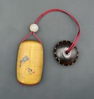 Antique Japanese Inro By Kajikawa  Manju Netsuke By Yoyusai  Ojime  Edo Period