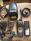 Motorola Xts 5000 Uhf P25 Handheld Radio W  Impres Charger  Batteries   Mics