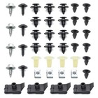 50pcs Replacement Screw Clips Rivet Fastener For Toyota Fender Bumper Splash