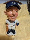 1962 Mickey Mantle  Embossed Yankees Nodder Round Base Mlb Bobblehead