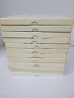 Lot Of 12 Used 7  Plastic Reel To Reel Tapes   Various Brands   Sold As Blanks