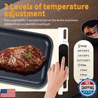 Food Warming Mat fast Heating Silicone Electric Warming Tray With 3 Level Tem