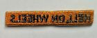 Hell On Wheels Tab 2nd Armor Division Patch Us Army  Cut Edge