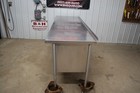 96  X 30  Stainless Steel Heavy Duty Work Table Open Bottom Kitchen Cabinet 8 