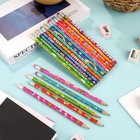 100 Pcs Motivational Rainbow Pencils Inspirational School Supplies Classroom Kid
