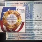 Lot Of 10  Zimbabwe 100 Trillion Dollars Unc      Xoa Verified Sequential Set