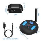 Wireless Electric Dog Fence System Pet Training Shock Collar Rechargeable