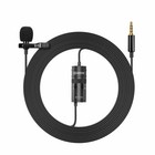 Boya By-m1 Pro Lavalier Microphone Clip-on Condenser Mic Wired 3 5mm Plug