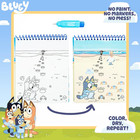 Kids Water Reveal Activity Book Aqua Art Bluey Reusable No Mess Coloring Pad