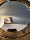Vintage Brass Nautical Porthole Wall Mirror Round Ship Port Window Coastal Decor