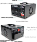 5000 Watt Voltage Converter Transformer Heavy Duty Step Up Step Down Ac 110v 120