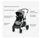 Graco Modes Nest2grow Travel System  4-in-1 Carseat Stroller Combo