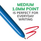 4 Color Original Retractable Ballpoint Pen With 1 0 Mm Medium Point 3 4 Colors