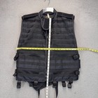 Special Ops Tactical Airsoft Vest Xl Black Tactical Molle Mesh Utility