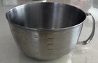 Vintage West Bend 3 Quart Grip-n-whip Stainless Steel Mixing Bowl With Handle