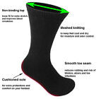 3 6 12 Pairs Lot Men s Circulatory Diabetic Crew Socks Plain Colors Size 9-15