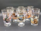 Vintage Budweiser Pint Beer Glasses Wildlife Series Outdoor Scenes 1999 Set Of 8