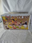 Tupperware Toys 10 Pc Mini-party Set W box Vtg 1980 Cake Carrier Plates Cups 