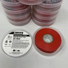 3m 35 Scotch Vinyl Electrical Color Coding Tape- Red  3 4 In X 66 Ft  10 Rolls