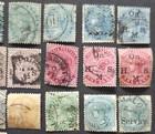 Queen Victoria British India Stamp Collection - 3pies To 1r