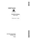 John Deere Tm1056 4230 Row-crop Tractor Technical Manual