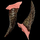 Demon Horns 3d Fx Transfer Costume Accessory - Black Label Latex